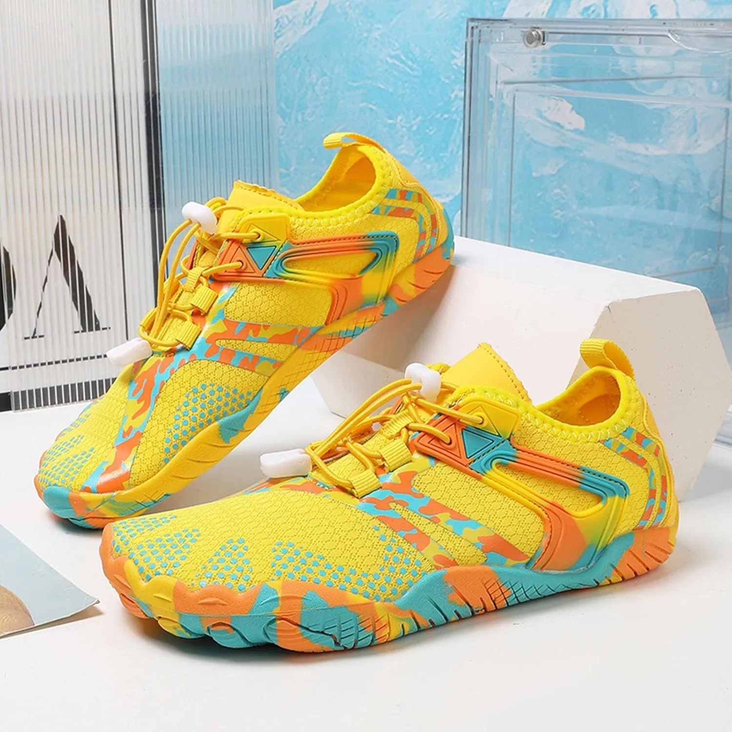 Water Shoes Mens Womens Barefoot Quick Dry Aqua Swim Beach Pool Surf Hiking Kayaking Diving Yoga Outdoor Sports Breathable