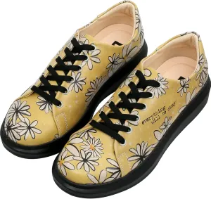 Wedge Platform Sneakers for Women - Handmade Vegan Leather, Unique Chunky Sneakers