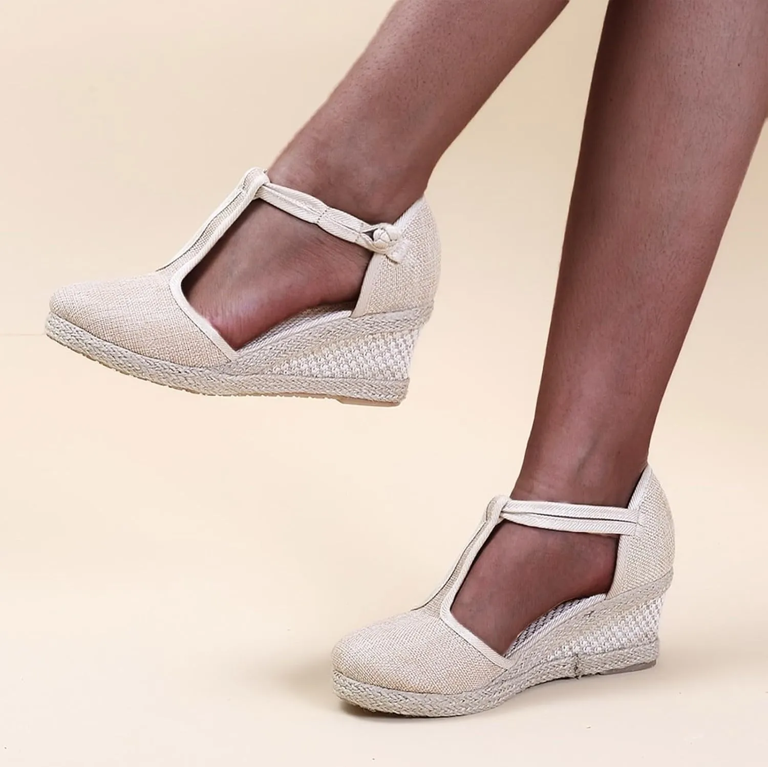 Wedge Sandals for Women 2024 Breathable Leisure Casual Fashion Wedges Outdoor Women's Sandals Shoes Women's Sandals
