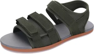WHITIN Men's Barefoot Sandals   Zero Drop, Minimalist | Adjustable Hook and Loop Straps