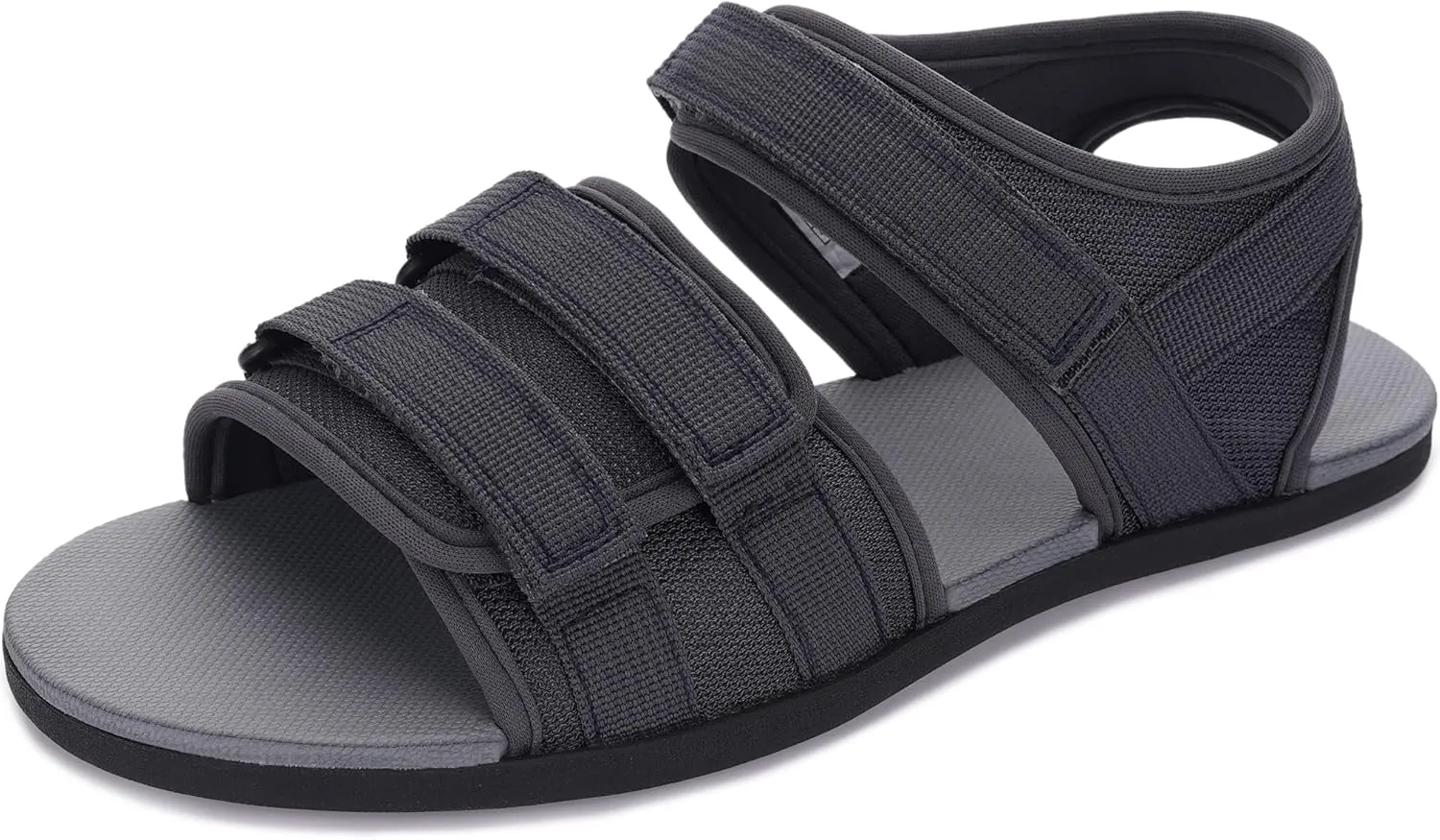 WHITIN Men's Barefoot Sandals   Zero Drop, Minimalist | Adjustable Hook and Loop Straps