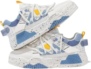Women & Girls' Cute Low-Top Sneakers - Retro Y2K Kawaii Chunky Lug Sole, Breathable Versatile Design for Beach Travel, Park Hangouts, Comfy Streetwear, Back to School, Everyday Wear, Gifts