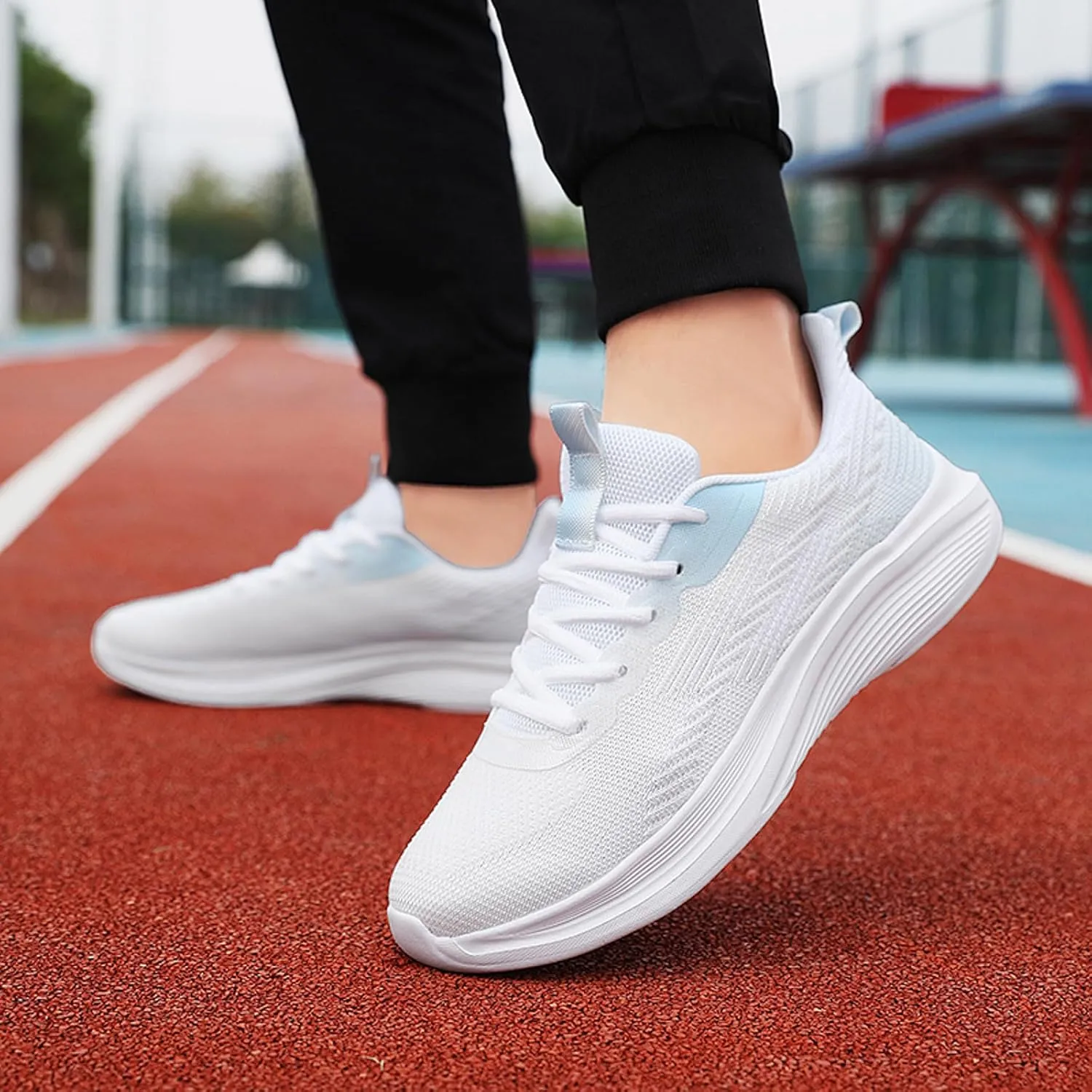 Women's Casual Breathable Mesh Sneakers Comfort Lightweight Breathable Sock Shoes Outdoor Casual Fitness Shoe