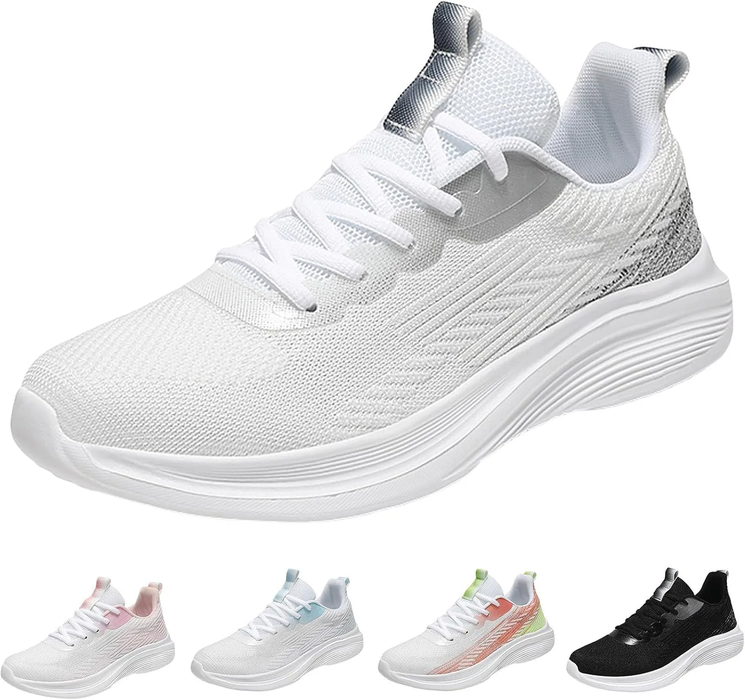 Women's Casual Breathable Mesh Sneakers Comfort Lightweight Breathable Sock Shoes Outdoor Casual Fitness Shoe