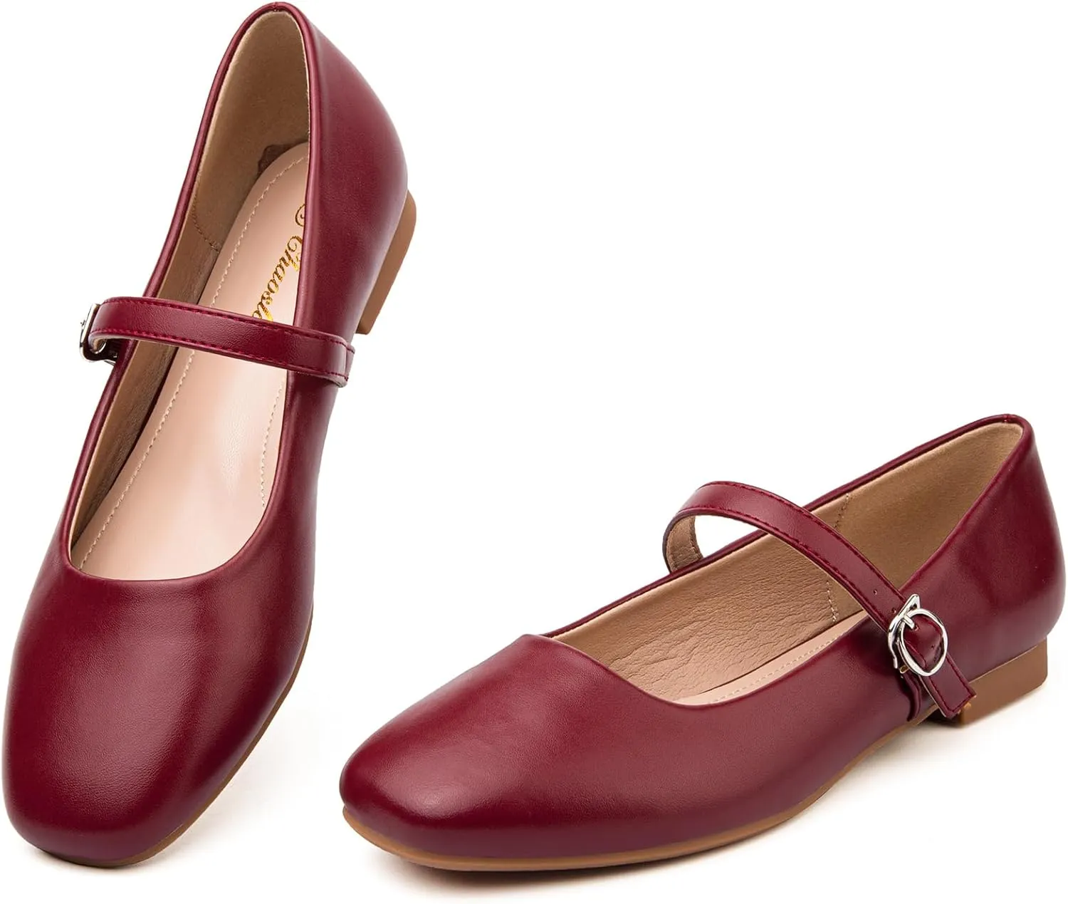 Womens Pointed Toe Black Ballet Flats Comfortable Casual Dress Flats for Women Elegant Memory Foam Flats with Party Wedding