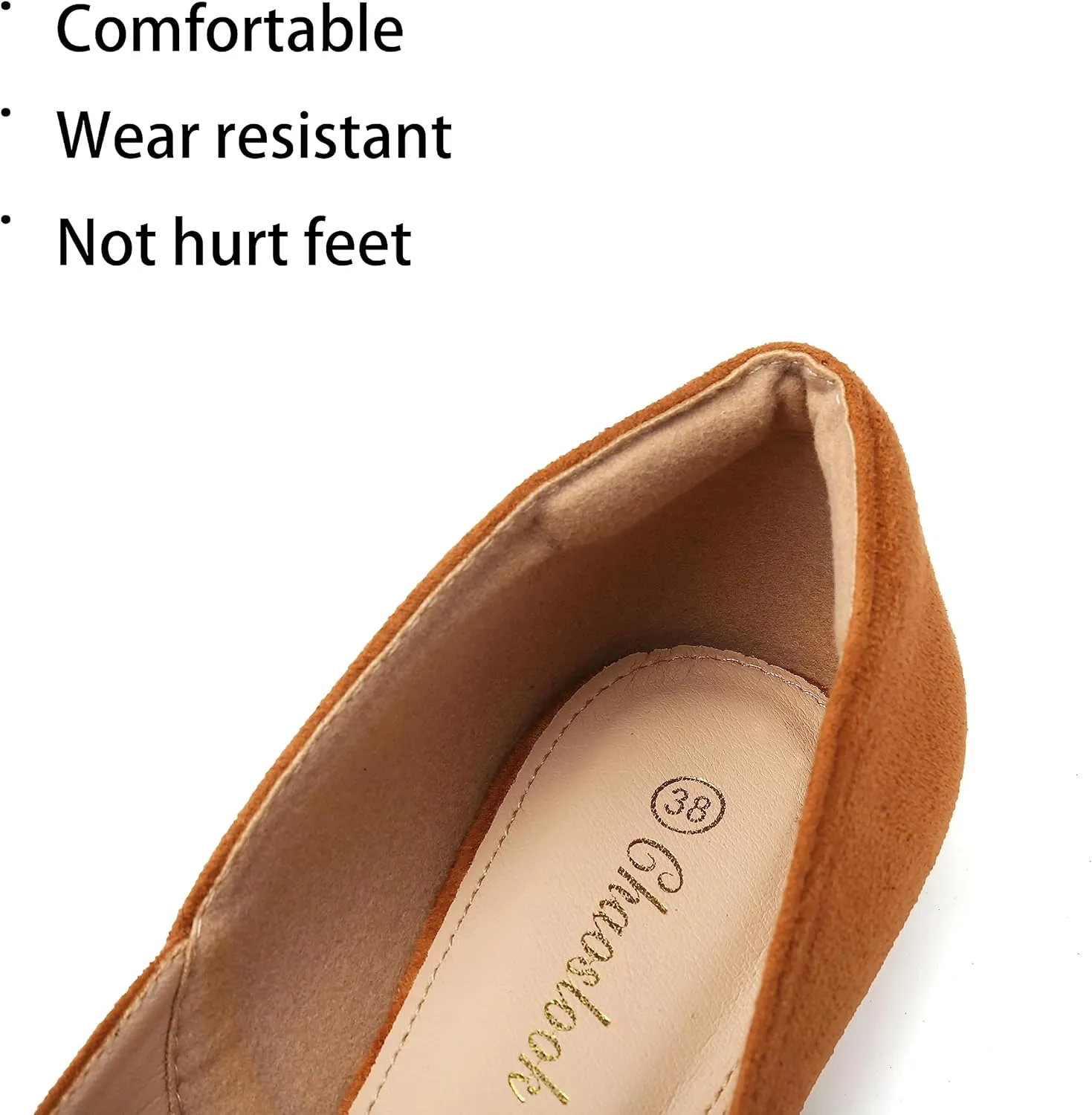 Womens Pointed Toe Black Ballet Flats Comfortable Casual Dress Flats for Women Elegant Memory Foam Flats with Party Wedding