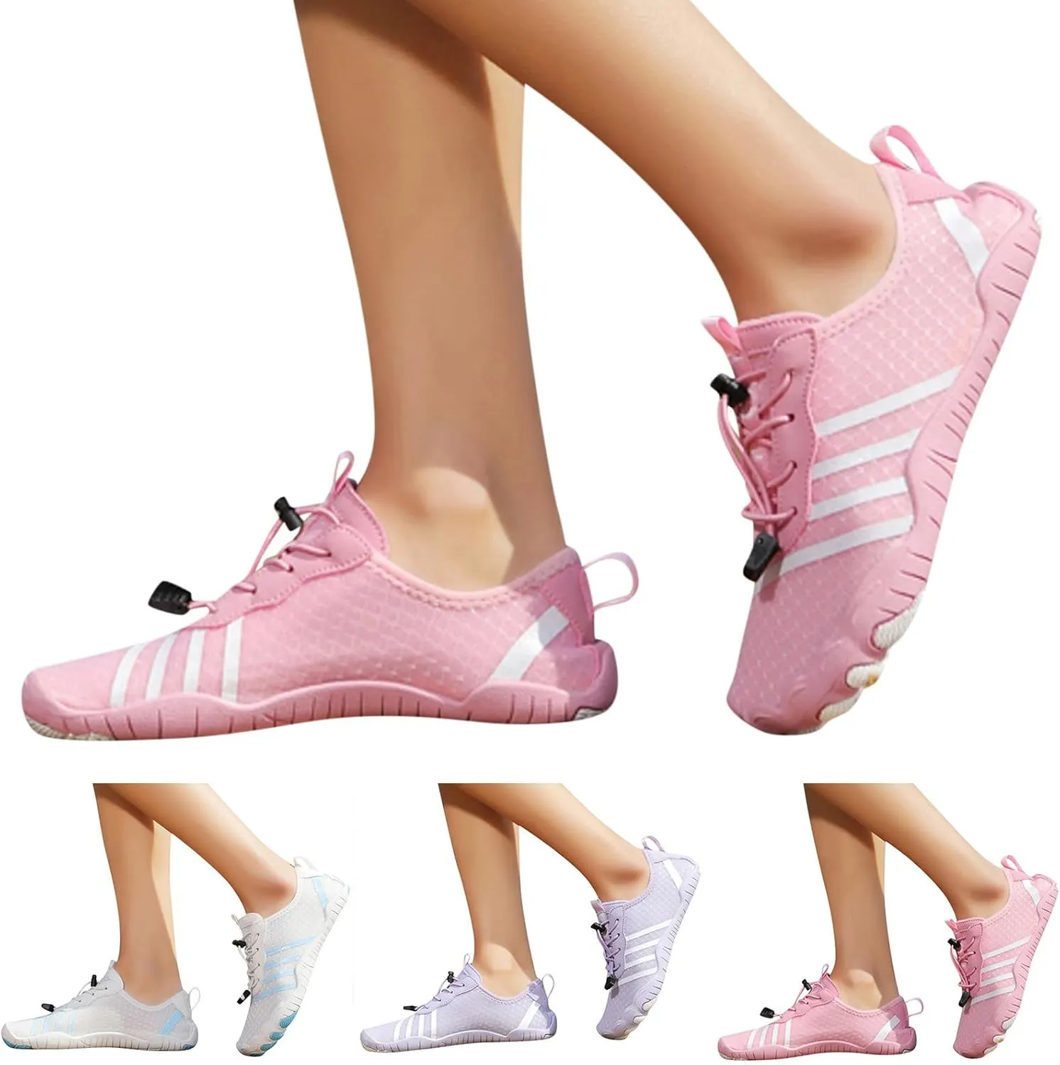 Women's Quick Drying Wading Shoes Lightweight Sports Outdoor Barefoot Shoes Lightweight Swim Water Shoe