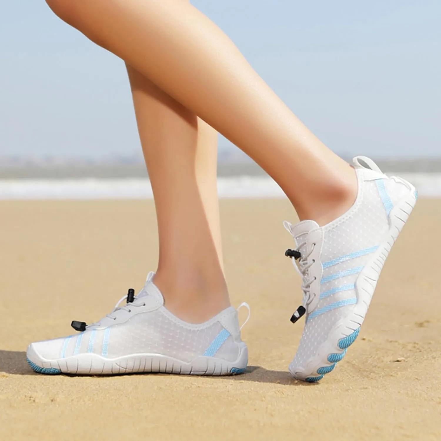Women's Quick Drying Wading Shoes Lightweight Sports Outdoor Barefoot Shoes Lightweight Swim Water Shoe