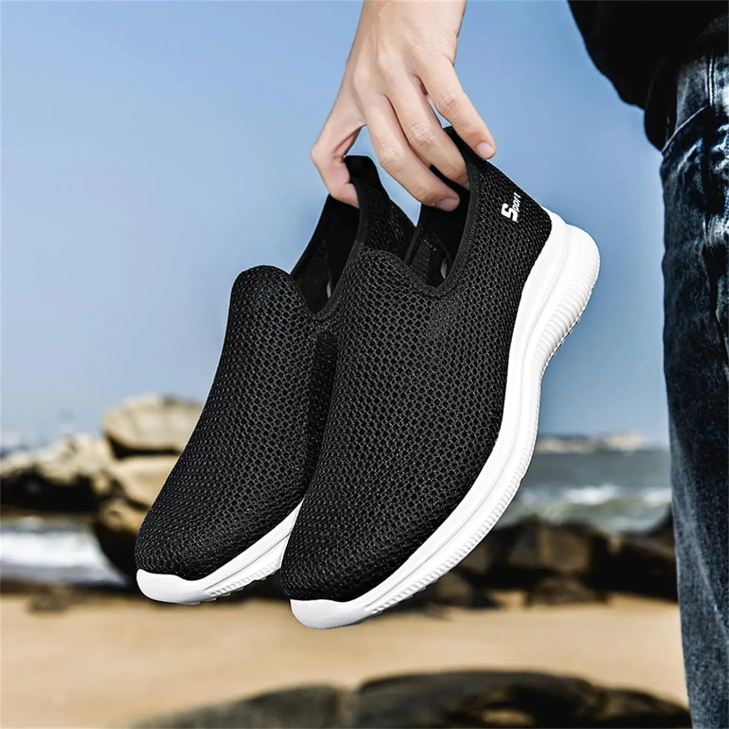 Women's Slip on Shoes Canvas Sneakers Loafers Non Slip Womens Tennis Shoes Boots Men's Shoes Casual White Platform Sneakers Steel Toe Tennis Shoe Casual Loafers