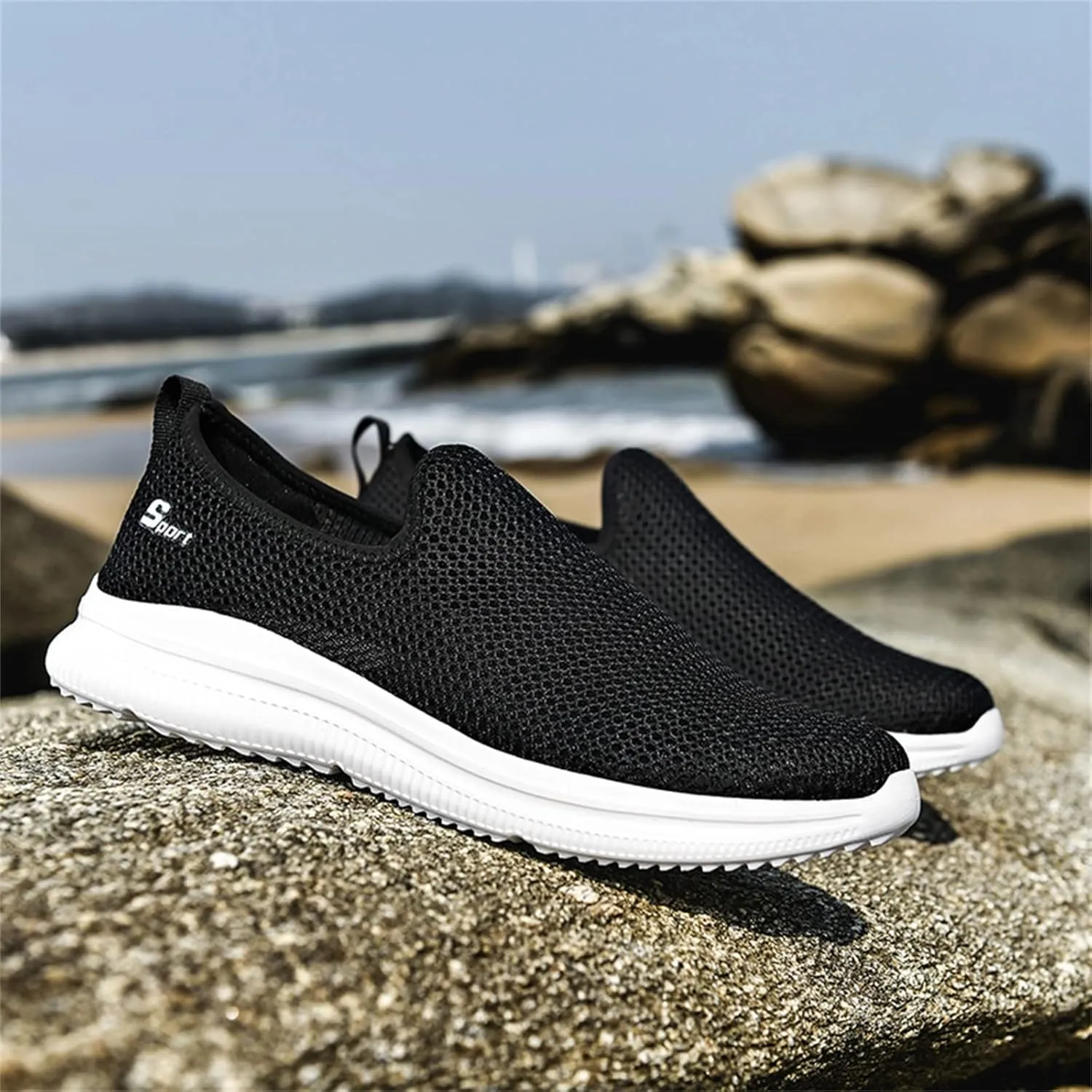 Women's Slip on Shoes Canvas Sneakers Loafers Non Slip Womens Tennis Shoes Boots Men's Shoes Casual White Platform Sneakers Steel Toe Tennis Shoe Casual Loafers