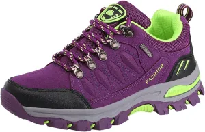 Women's Sneakers Outdoor Sports Climbing Hiking Shoes Waterproof Trekking Running Shoes Anti-Slip Wear-Resistant Climbing Shoes