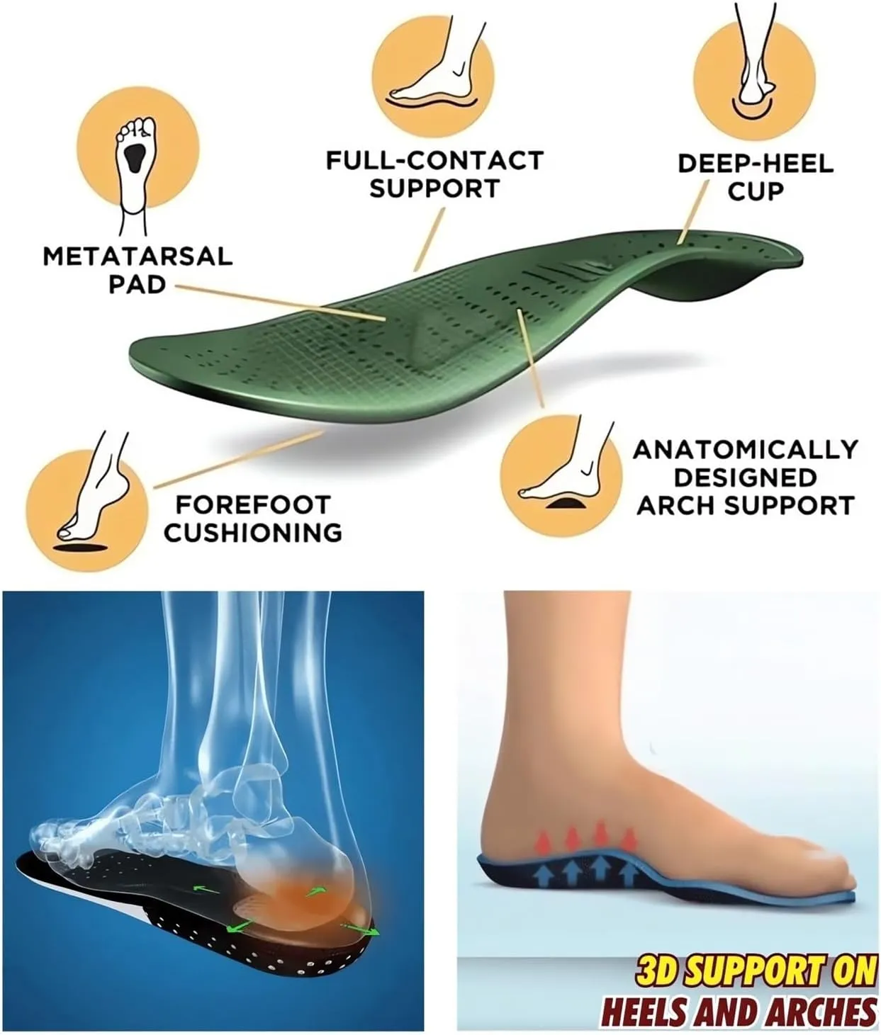 Women's Soft Sole Mesh Comfort Orthopedic Shoes with Arch Support Fit Hands Free Slip on Go Walking Slip Ins Sneakers Ladies Work Standing Tennis Loafers Summer Memory Foam Soft Wide Comfy Shoes