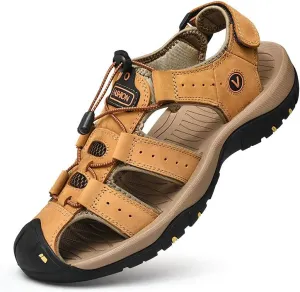 Women's Sport Hiking Sandals Closed Toe Durable Comfortable Outdoor Adventure Sandals with Arch Support Casual Athletic Walking Barefoot Wide Sandal Beach Shoes