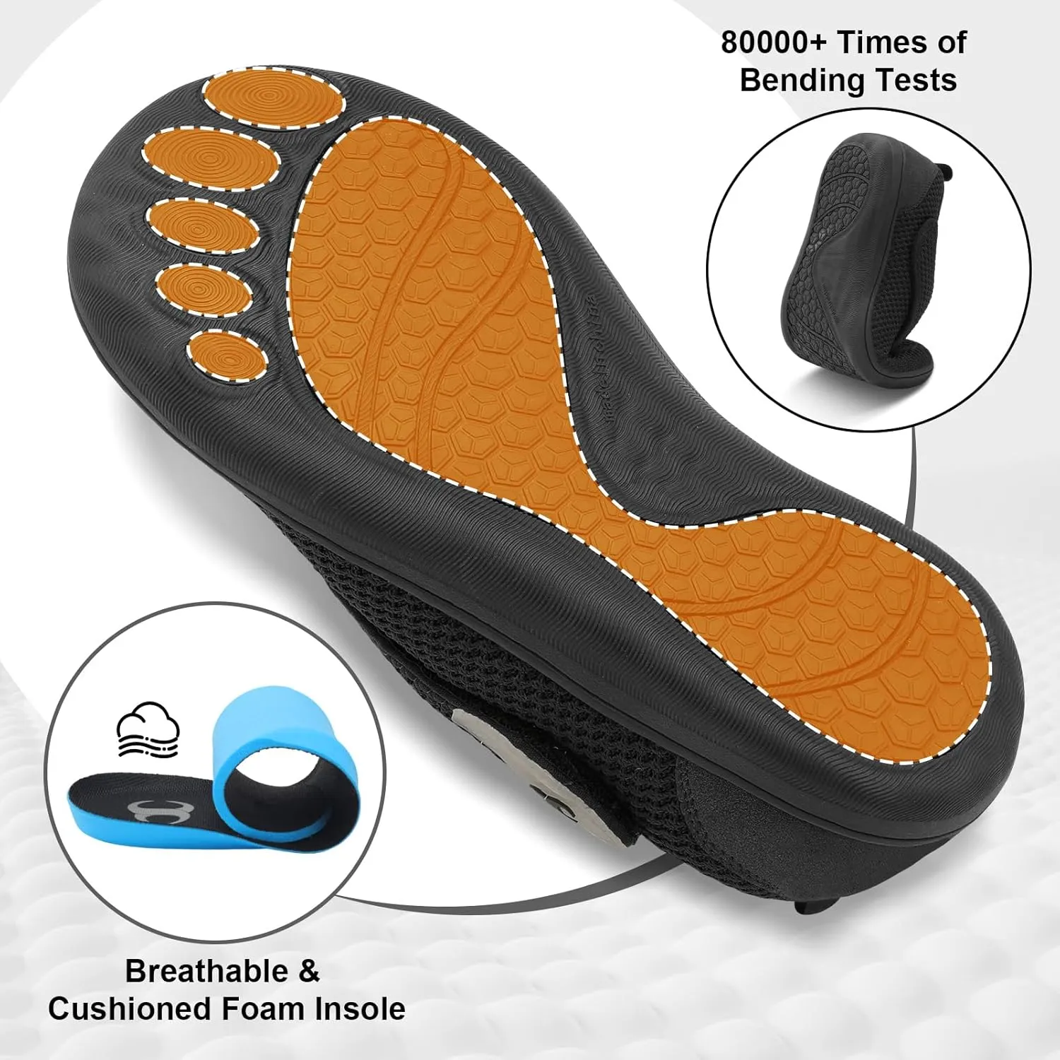 Womens Walking Shoes Comfortable Wide Diabetic Shoes Adjustable Neuropathy Bunion Swollen Feet Nursing Shoe Breathable Zero Drop Barefoot Casual Sneakers
