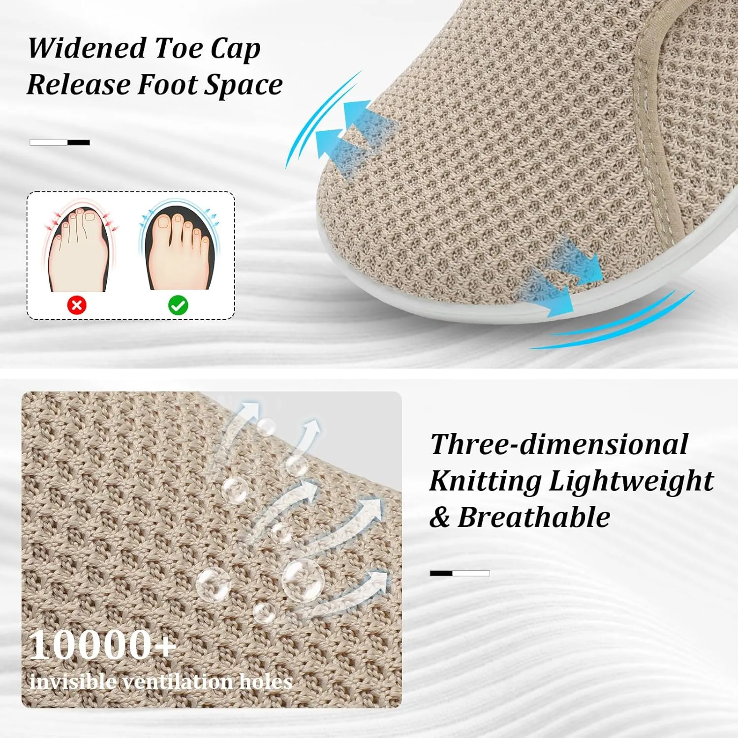 Womens Walking Shoes Comfortable Wide Diabetic Shoes Adjustable Zero Drop Edema Shoe Breathable Neuropathy Nursing Shoes Casual Wide Width Sneakers