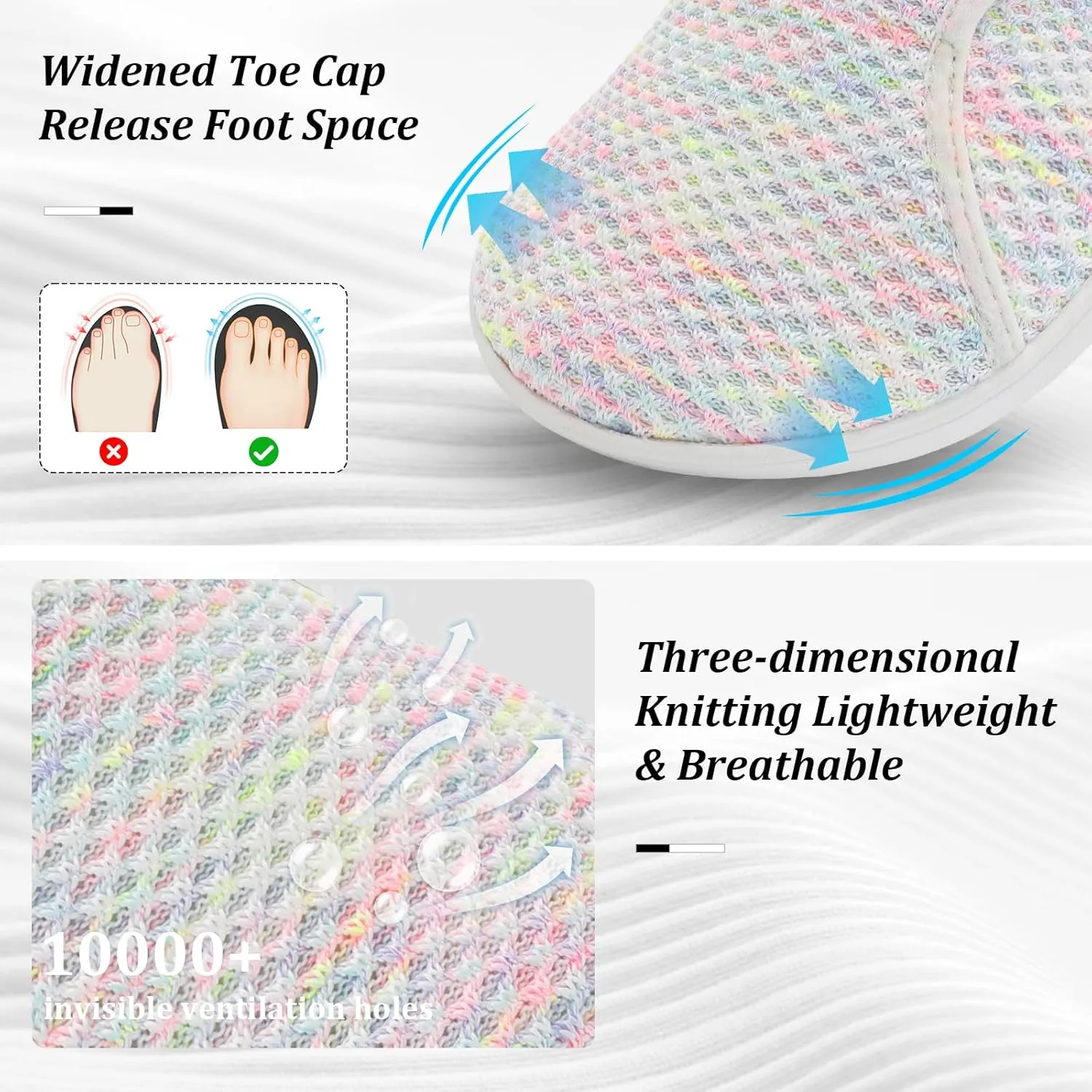 Womens Walking Shoes Comfortable Wide Diabetic Shoes Adjustable Zero Drop Edema Shoe Breathable Neuropathy Nursing Shoes Casual Wide Width Sneakers