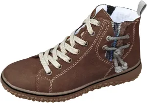 Women's Waterproof Walking Sneakers Casual Width Ankle Boots Lace Up Hiking Boots Winter Outdoor Snow Boots