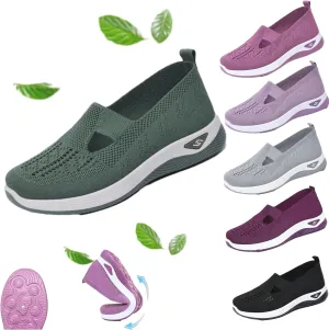 Women's Woven Orthopedic Breathable Soft Shoes,Zapatos Ortopédicos para Mujer, Women's Woven Orthopedic Breathable Soft Sole Shoes