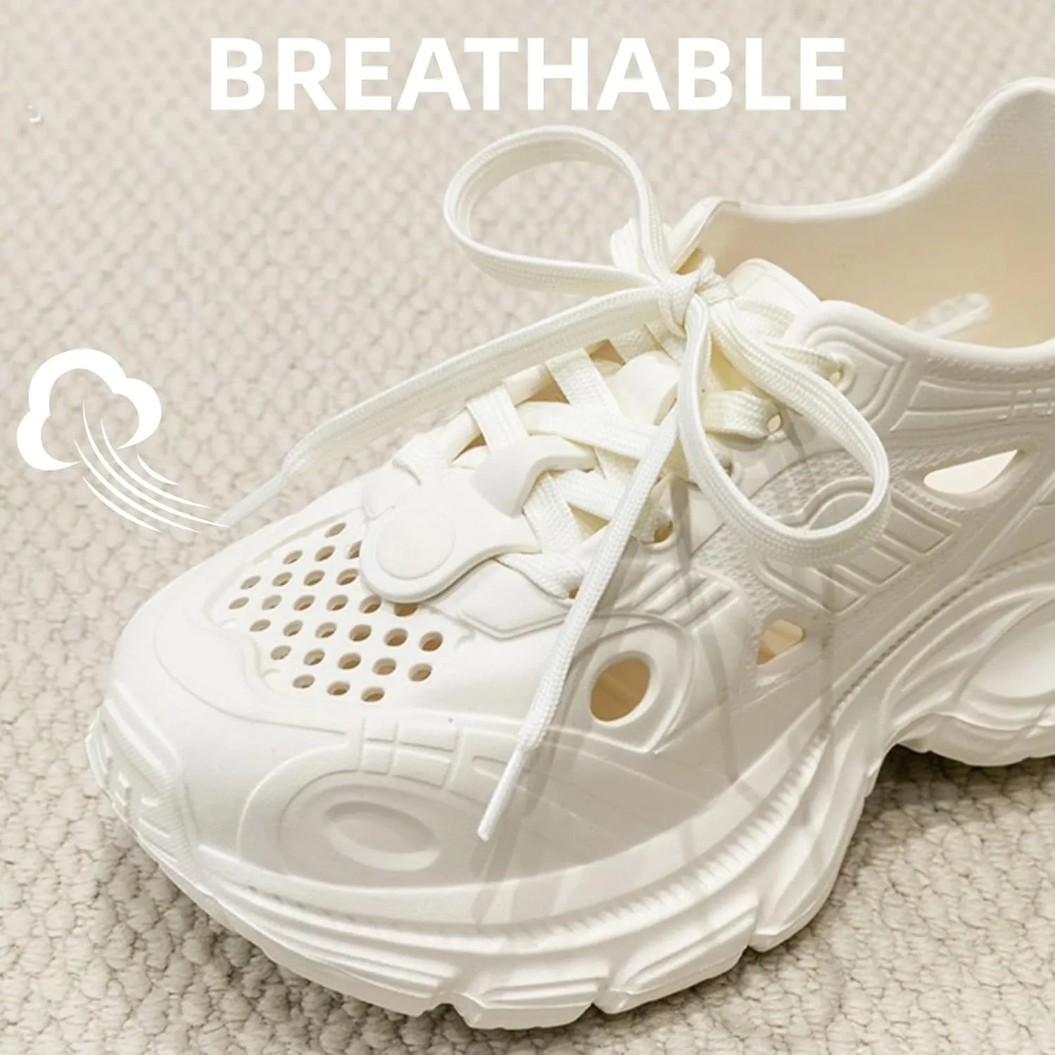 Y2k Platform Chunky Sneakers for Women and Girls Retro Mesh Breathable Aesthetic Summer Casual Walking Shoes for Travel