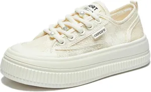 Y2k Platform Sneakers for Women's Retro Mesh Breathable Cloud Soft Aesthetic Summer Casual Walking Shoes for Travel