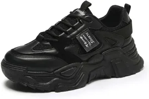 YYSPR Women’s Chunky Platform Sneakers Casual Comfortable Breathable Non Slip Mesh Walking Shoes