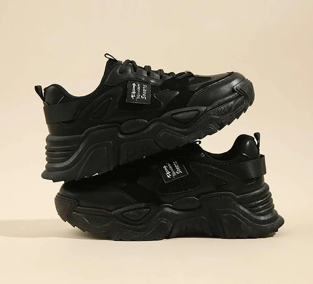 YYSPR Women’s Chunky Platform Sneakers Casual Comfortable Breathable Non Slip Mesh Walking Shoes