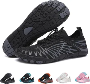 Zureto Hike Barefoot Footwear for Womens Mens, Unisex Waterproof Non-Slip Trail Running Barefoot Shoes Sandals